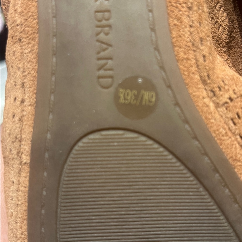 Brown Women's Lucky Brand Echo Ballet Flats - Picture 4 of 4